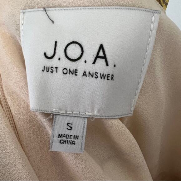 J.O.A. Celadine Blush Pink Floral High-Low Wrap Dress - Picture 10 of 10